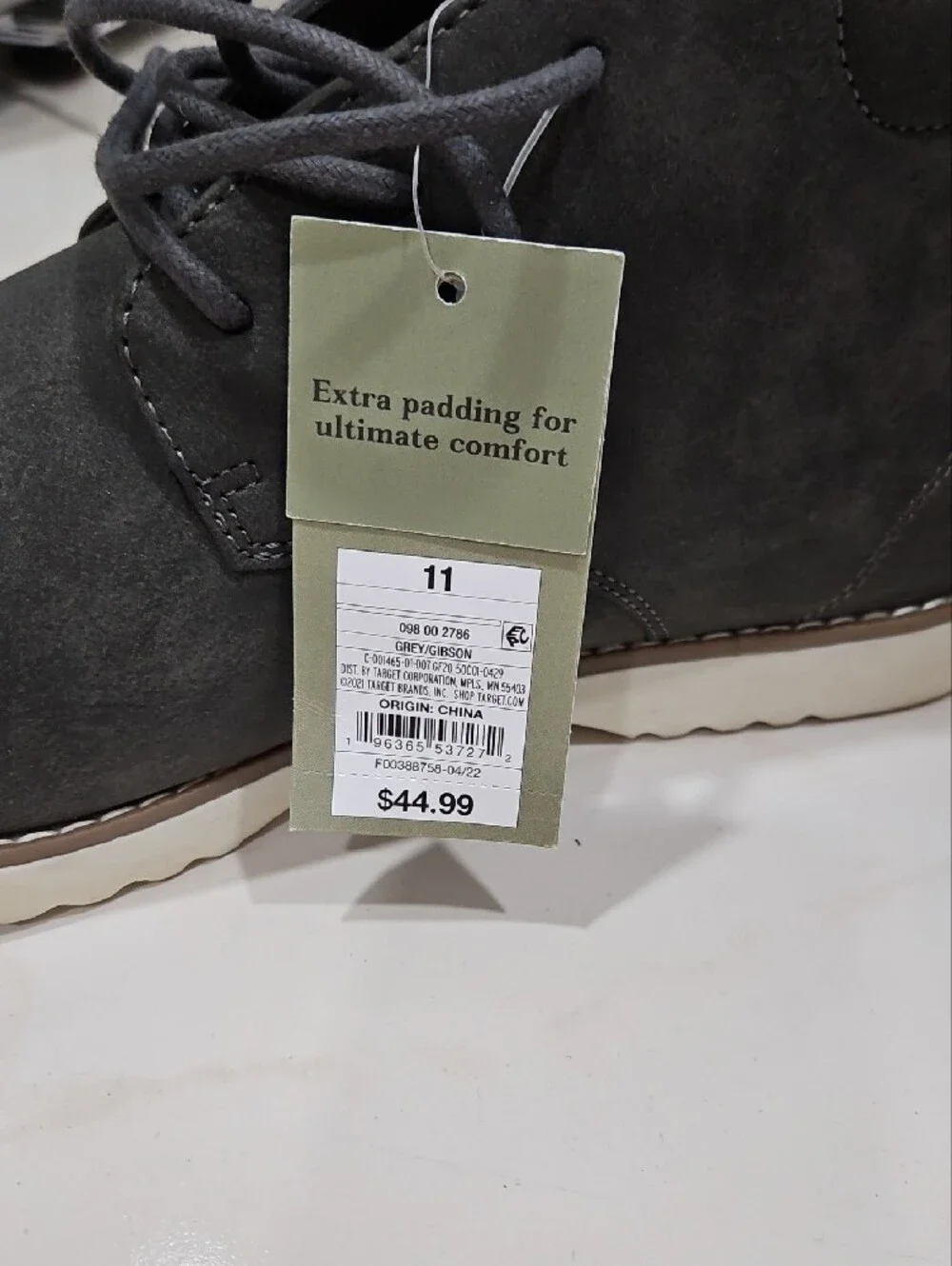 Goodfellow & Co Black Suede Chukka Boots